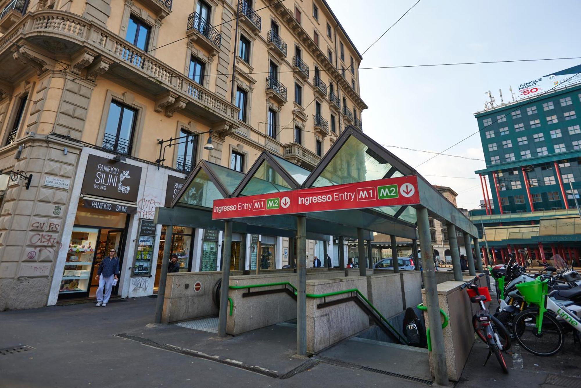 Cadorna Cityview Flat - Strategic Position In The Middle Of The Square Милан Экстерьер фото